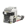 Semi Truck & Refrigerated Trailer Building Block Set