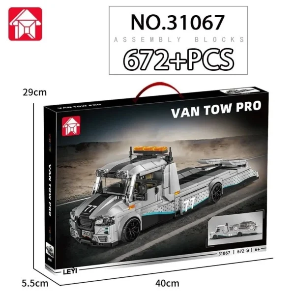 Mega Tow Truck Building Block