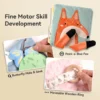 Montessori Sensory Activity Cloth Book