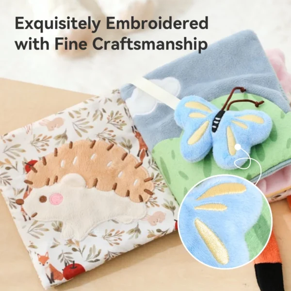 Montessori Sensory Activity Cloth Book