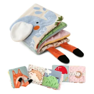 Montessori Sensory Activity Cloth Book