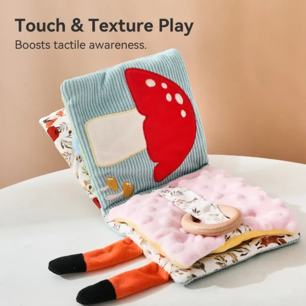 Montessori Sensory Activity Cloth Book
