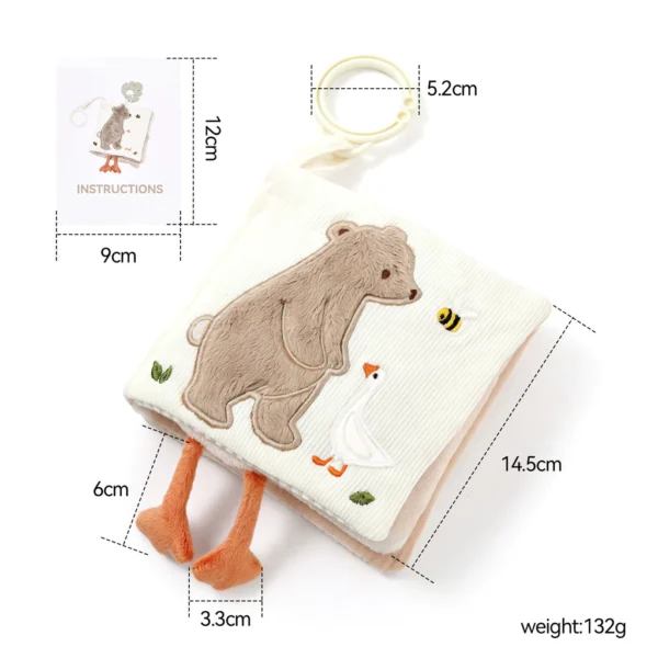 Baby Soft Activity Cloth Book