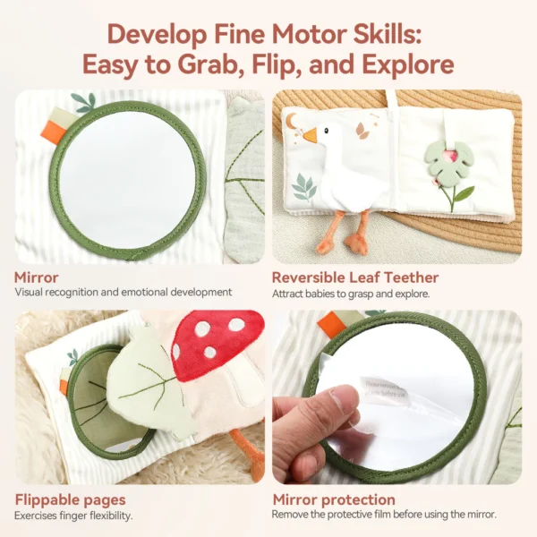 Baby Soft Activity Cloth Book